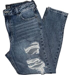 Fashion Nova distress jeans Size 11